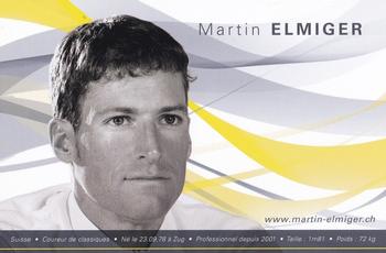 2009 AG2R La Mondiale #NNO Martin Elmiger Front